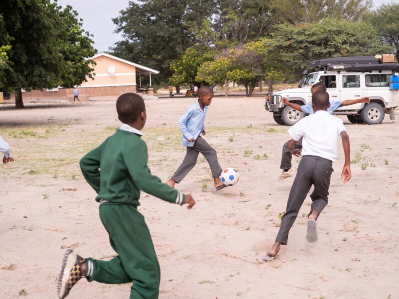 featured imaage Okavango soccer netball project